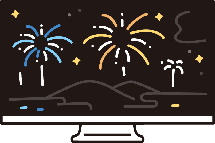 テレビのイラスト