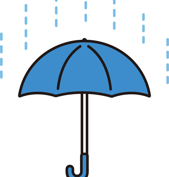 雨のイラスト