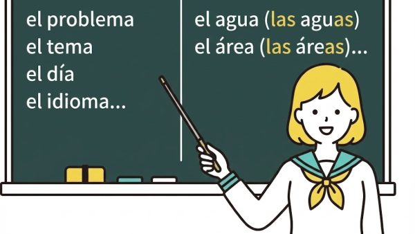 スペイン語の名詞で語尾が-aなのに男性？覚えておきたい10単語＋el aguaの仕組みを解説