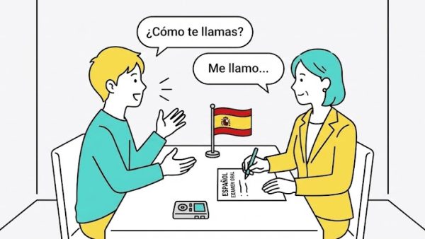 DELE A1口頭試験を攻略しよう｜3つのタスクの流れ・評価基準・A1レベル定型フレーズまで丁寧に解説