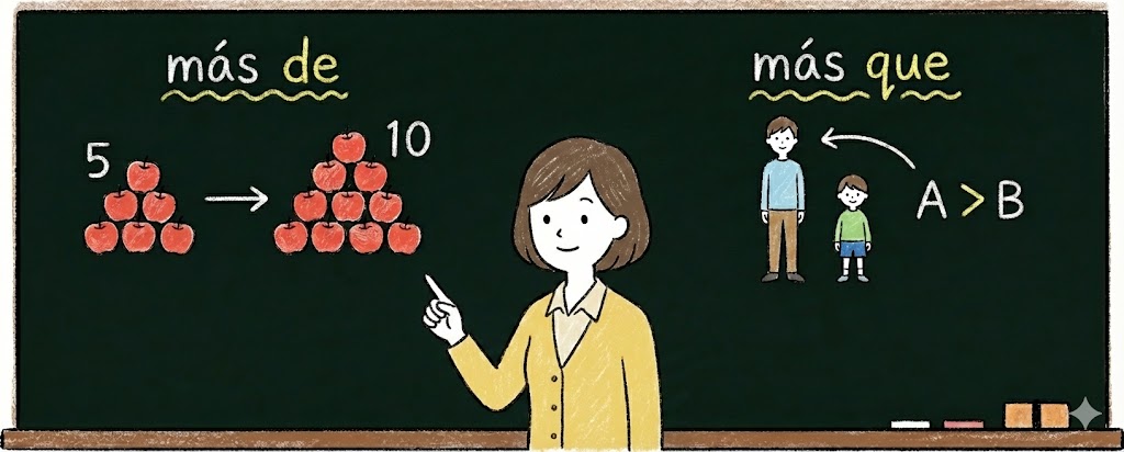 文法を解説する女性講師のイラスト